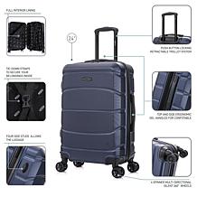 DUKAP Sense Lightweight Hardside Spinner Luggage 24"