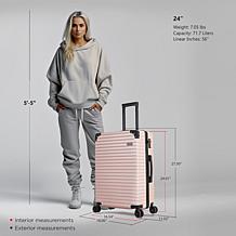 DUKAP Tour Collection 24" Spinner Suitcase