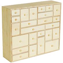 Easy Playhouse DIY Wooden Advent Calendar & Storage Box