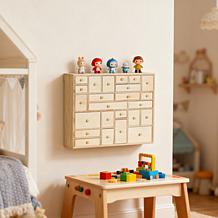 Easy Playhouse DIY Wooden Advent Calendar & Storage Box
