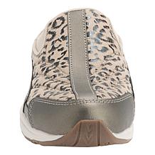 easy spirit Traveltime Leopard-Print Slip-On Clog