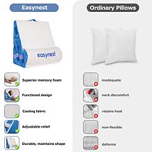 EasyNest Memory Foam Customizable Bed Wedge 3pc Pillow Set