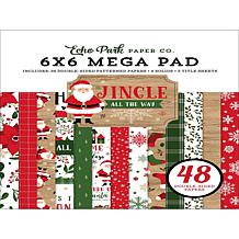 Echo Park Double-Sided Mega Paper Pad - Jingle All The Way