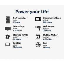 EcoFlow Tech DELTA 2 Power Station with Powerstrip