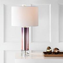 Edward 27" Glass and Crystal LED Table Lamp by JONATHAN Y