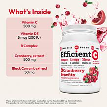 Efficient-C + Cranberry Benefits with Pomegranate - 180 Packets