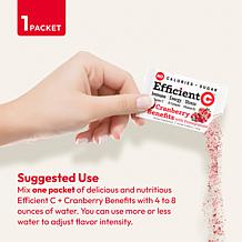 Efficient-C + Cranberry Benefits with Pomegranate - 30 Packets
