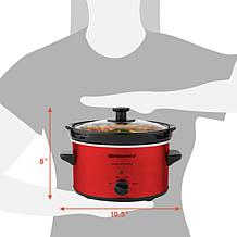 Elite Gourmet 2-Quart Oval Slow Cooker