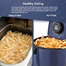 Elite Gourmet 2.1-qt Hot Oil-free Air Fryer - Blue Green