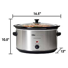Elite Platinum 8.5qt. Stainless Steel Slow Cooker