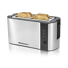 Elite Platinum Stainless Steel 4-Slice Long Slot Toaster