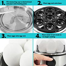 Elite Platinum Stainless Steel Automatic Egg Cooker EGC648