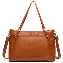 ELLE Leisure Luxe 33L Vegan Leather Weekender Duffel Bag