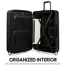 ELLE Louvre 2 Piece Expandable Polycarbonate Spinner Luggage Set