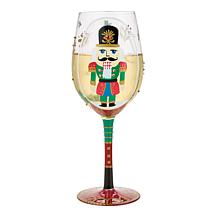 Enesco Lolita Nutcracker Snow Globe Handmade Stemmed Glass 15oz 