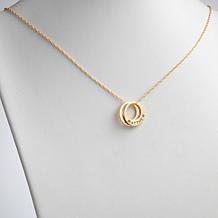 Engraved Name 2-Disc Necklace