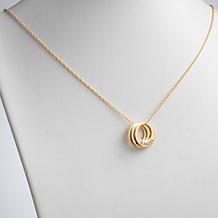 Engraved Name 3-Disc Necklace