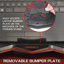 ENHANCE Cryogen 5 Gaming Laptop Cooling Pad Stand w/ 7 Height Settings