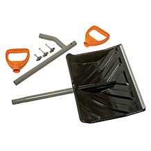 Ergieshovel 18" Impact Resistant Snow Shovel with Extra Handle 