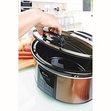 Euro Cuisine Electric Programmable Slow Cooker - 6-quart