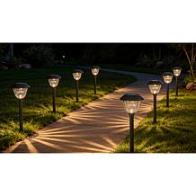Eveready 8-Piece Solar Color-On-Demand 12 Lumen Pathway Lights