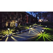 Eveready 8-Piece Solar Color-On-Demand 12 Lumen Pathway Lights