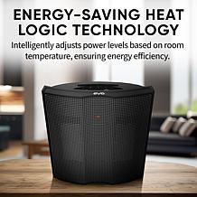 EVO Twin Ceramic Heat Logic Heater with 5 Temperature Settings