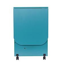 Expandable Rolling Sewing/Craft Station - Turquoise