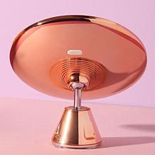 Fancii Lana Rechargeable 10X Rose Gold Round Mirror