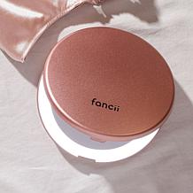 Fancii Lumi 5" Rose Gold Compact Mirror with LED Lights