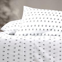 Farm to Home Organic Cotton Tencel Sheet Set - Floral Vintage Indigo