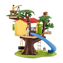 Farm World Adventure Tree House Playset with 2 Figurines