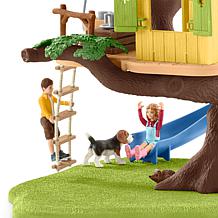 Farm World Adventure Tree House Playset with 2 Figurines