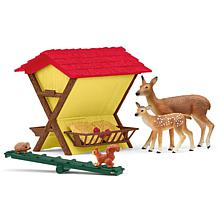 Farm World Feeding the Forest Animals Playset