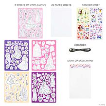Fashion Angels Light Up Sketch Pad, Disney Princess Royal Scenes