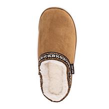 Faux Suede Clog with Faux Shearling Lining