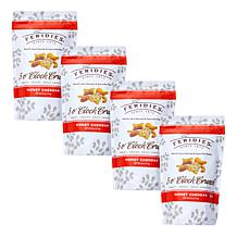 FERIDIES 4-pack 6 oz. 5 O'Clock Crunch Honey Cheddar Snack Mix Bags AS