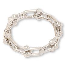 Fiorenza Horseshoe Buckle Design Ring