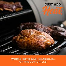 Fire & Flavor FFW202 Premium Smoking Wood Chunks, 4 Pounds, Hickory