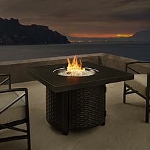 Fire Sense Dalton Square Aluminum LPG Fire Pit