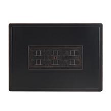 Fire Sense Preston Rectangular Aluminum LPG Fire Pit