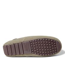 Fireside By Dearfoams Men's Melbourne Shearling Moccasin Slippers