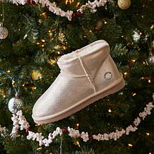 Fireside by Dearfoams Women's Genuine Shearling Ankle Boot - Riverland
