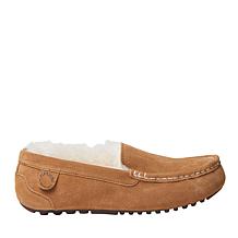Fireside By Dearfoams Women's Mel Genuine Shearling Moccasin Slipper
