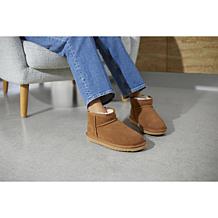 Fireside by Dearfoams Women's Shearling Ankle Bootie - Riverland