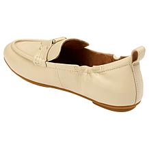 FitFlop Allegro Stud-Buckle Leather Loafers