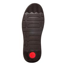 FitFlop F-Mode Leather/Suede Flatform Zip Ankle Boot