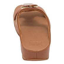 FitFlop Fino Marbled-Stone H-Bar Slides