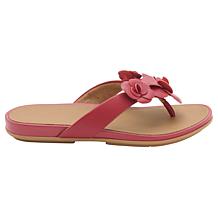 FitFlop Gracie Leather Flower Flip-Flop Sandal