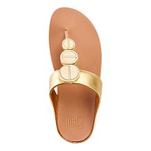 FitFlop Halo Metallic Toe-Post Sandal